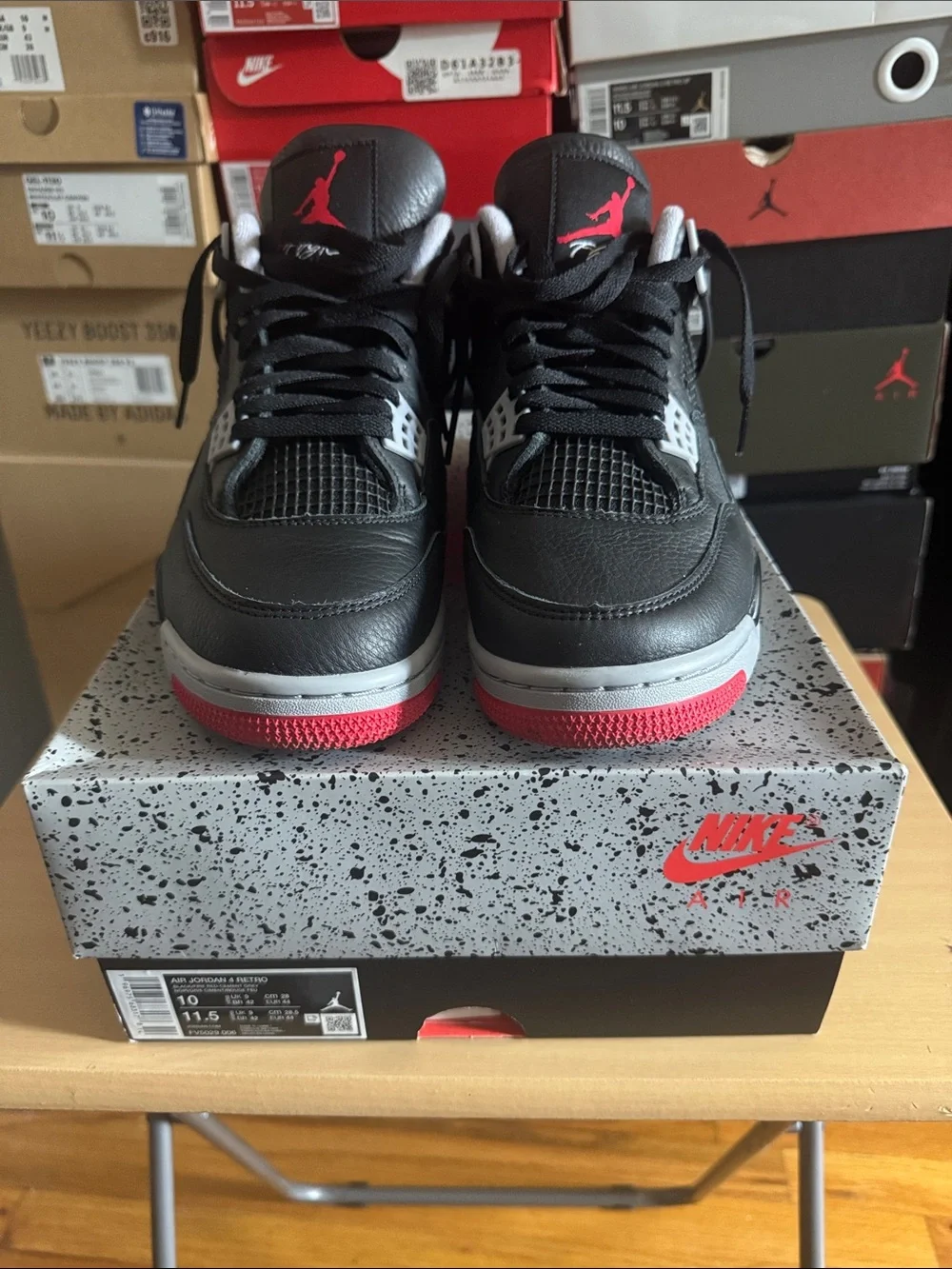 *USED* Air Jordan 4 “bred reimagined*